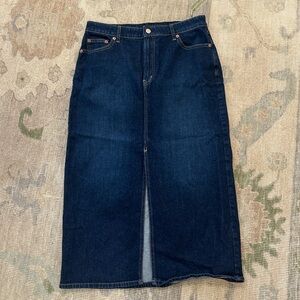 GAP Denim Midi Skirt